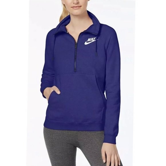 women's nike rally zip up hoodie